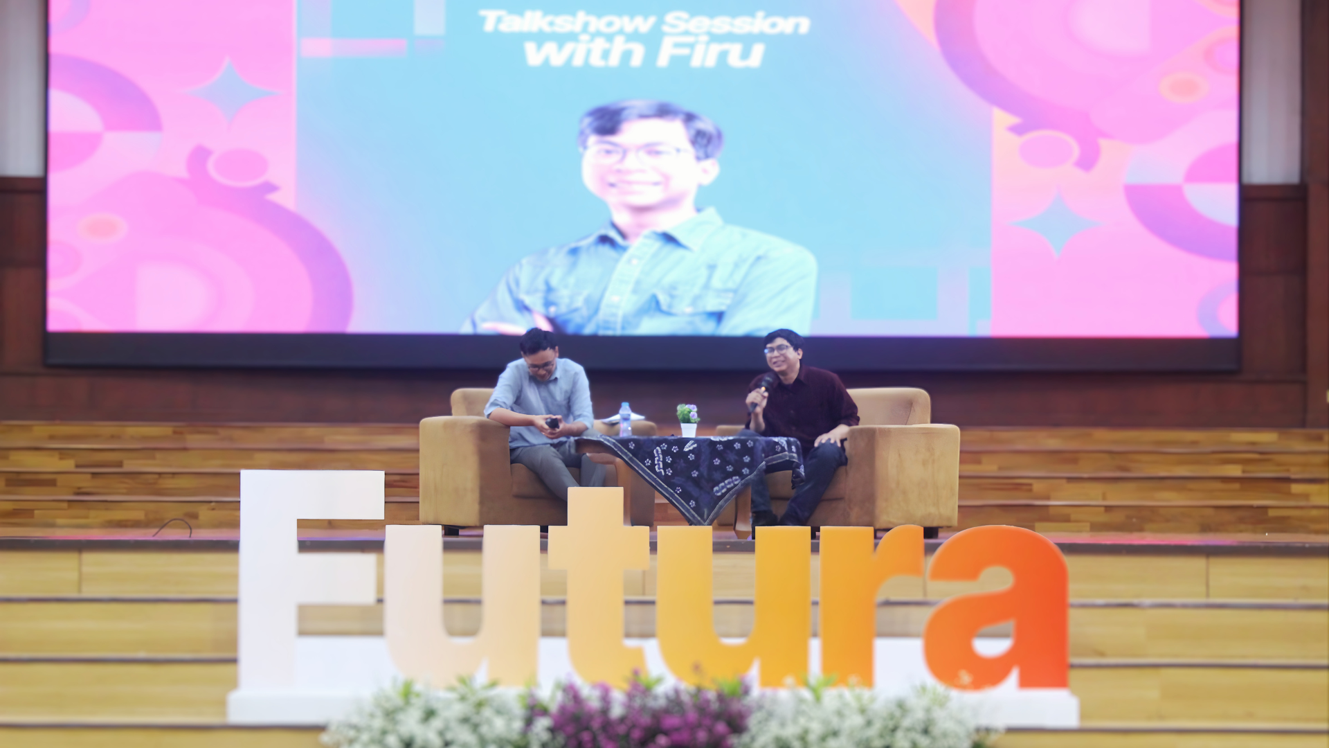 Firu Designer Talkshow at Futura