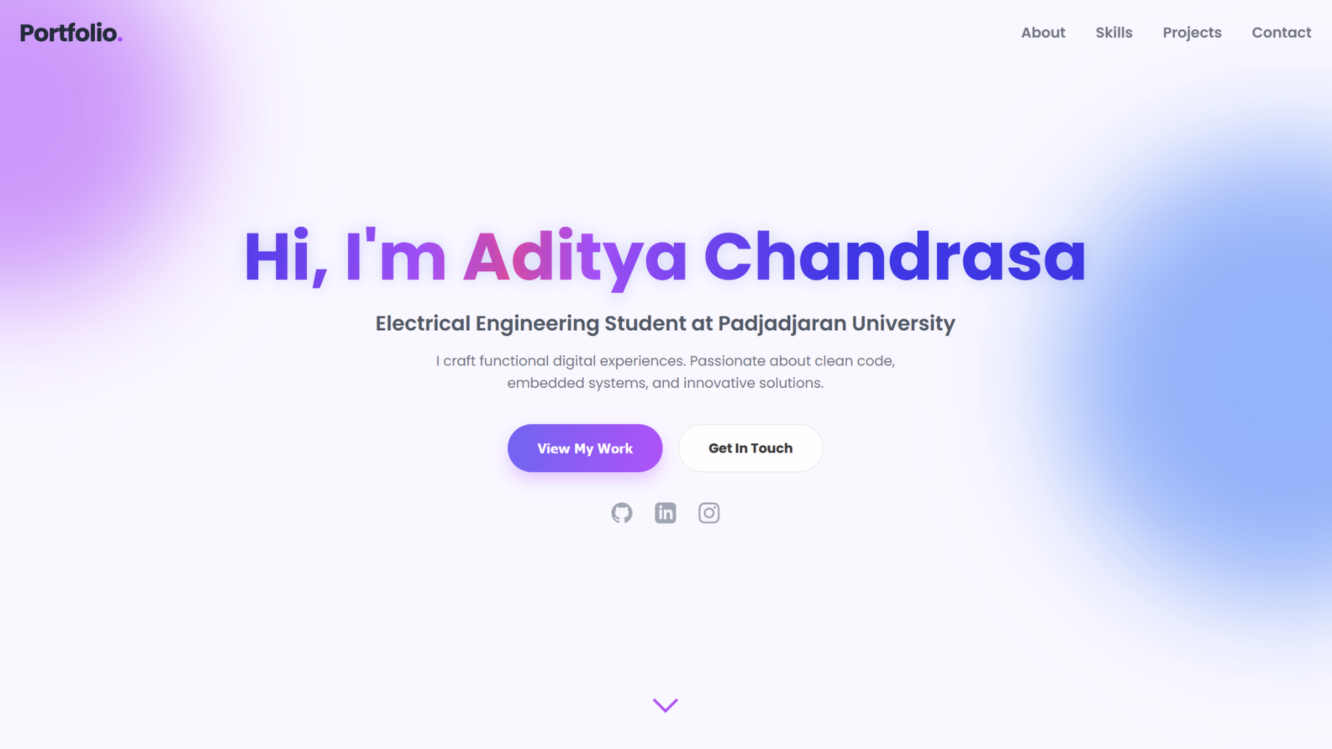 Interactive Portfolio